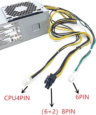 FSP500-20TGBAB لتحويل الطاقة 8PIN (6Pin + 2PIN) 500 واط FSP500-20TGBAA وحدة حاسوب مكتبي مزود الطاقة in Kuwait