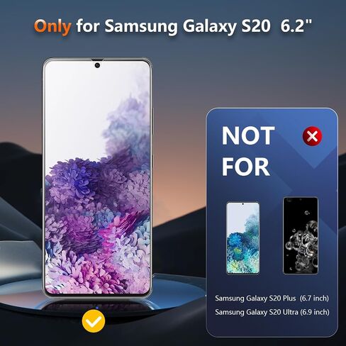 4 Way 360 ° Matte Privacy Screen Protector for Samsung Galaxy S20 in Saudi Arabia