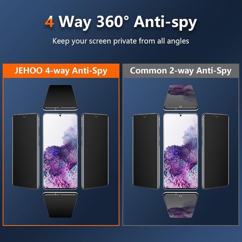 4 Way 360 ° Matte Privacy Screen Protector for Samsung Galaxy S20 in Saudi Arabia