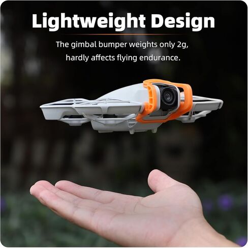 Lens Protector Cover for DJI NEO, Anti-impact Gimbal Camera Accessory (Orange) in Saudi Arabia