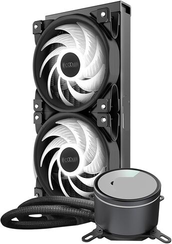 GI-CX240 ARGB CPU Water Cooling Radiator Supports RX4/2066/1700/115X/5VRGB Motherboard Synchronization in Kuwait