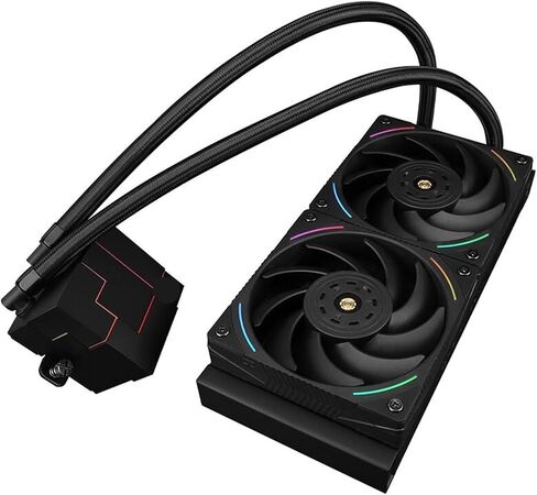 Magnetic core 240 Integrated CPU Water-Cooled Radiator Supports Wind/Water-Cooled Buckle Switching LGA1700/115X/AM5 in Kuwait
