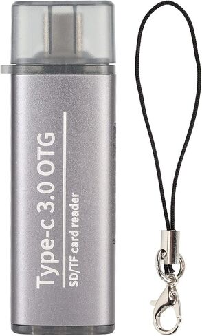 قارئ بطاقات تخزين USB 3 في 1، قارئ بطاقات USB C OTG مع سرعة نقل 5 جيجابت في الثانية، سبائك الألومنيوم المحمولة وقارئ بطاقات SD مع حبل لأجهزة الكمبيوتر التي تعمل بنظام Android in Saudi Arabia