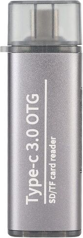 قارئ بطاقات تخزين USB 3 في 1، قارئ بطاقات USB C OTG مع سرعة نقل 5 جيجابت في الثانية، سبائك الألومنيوم المحمولة وقارئ بطاقات SD مع حبل لأجهزة الكمبيوتر التي تعمل بنظام Android in Saudi Arabia