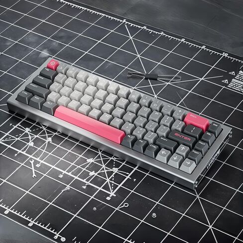TMR Keyboard,8K Polling Rate,0.08ms Latency,0.005mm Precision,Springless Maglev Switch,Full-Aluminum Weighted Base,0.001-3.5mm Actuation Travel,RGB Lighting,Gasket-Mount,PC+Mac Ready.(UQ68R) in Saudi Arabia