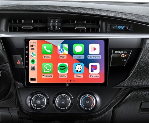 Car Radio Stereo for Toyota Corolla 14-16, Wireless CarPlay Android Auto in Saudi Arabia