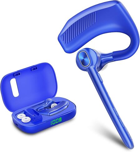 Bluetooth Headset Wireless Earpiece Single Ear Headset with Microphone in Saudi Arabia