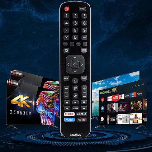 بديل جهاز التحكم عن بعد العالمي لجميع أجهزة التحكم عن بعد لتلفزيونات Hisense LCD LED 4K UHD HD HDTV in Saudi Arabia