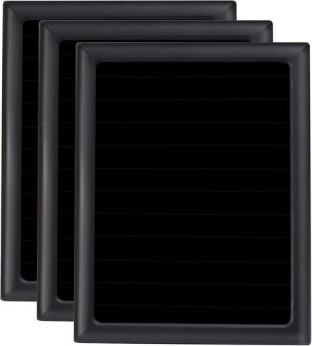 Solar Panel Charger for Ring Camera, Compatible with Ri ng Stick Up Cam Battery, Ring Spotlight Plus/Pro, Ri ng Stick up Pro, Waterproof 6w5v 3Pack (Black) in Saudi Arabia