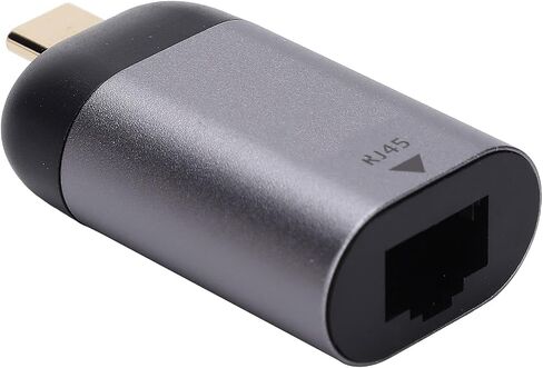 TypeC to Gigabit RJ45 Network Port Adapter, Durable Aluminum in Saudi Arabia
