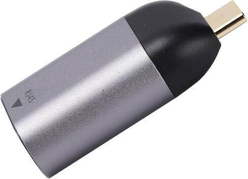 TypeC to Gigabit RJ45 Network Port Adapter, Durable Aluminum in Saudi Arabia