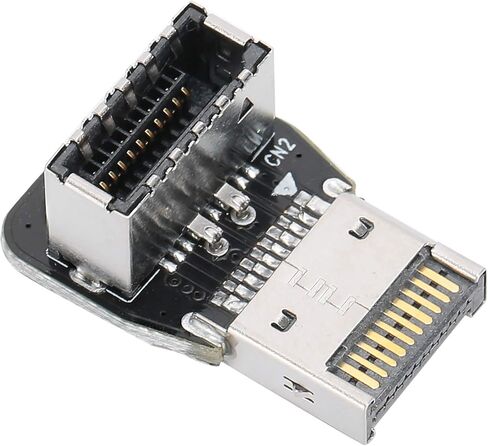 Front TYPEE Adapter, 90 Degree Steering Elbow for USB3.1 10G & in Kuwait