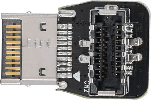 Front TYPEE Adapter, 90 Degree Steering Elbow for USB3.1 10G & in Kuwait