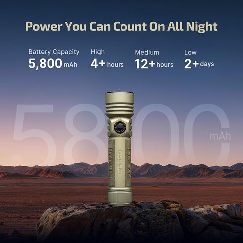 OLIGHT Seeker Ultra Rechargeable EDC Flashlight, High Lumen Bright Light in Saudi Arabia