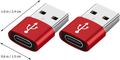 Hemoton 5pcs USB Type-c to 3.0 Adapter for Phone and Laptop, Aluminum Alloy in Saudi Arabia