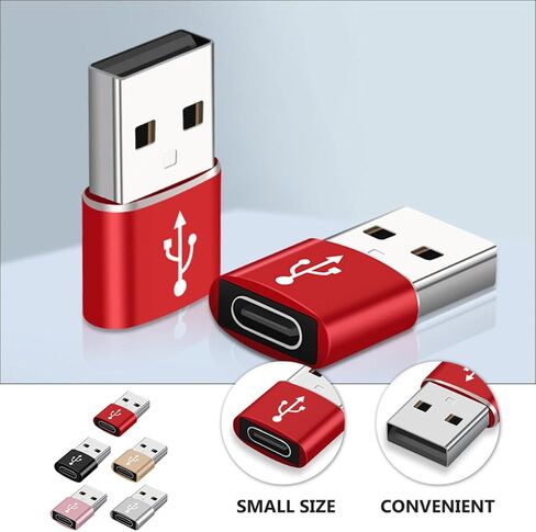 Hemoton 5pcs USB Type-c to 3.0 Adapter for Phone and Laptop, Aluminum Alloy in Saudi Arabia