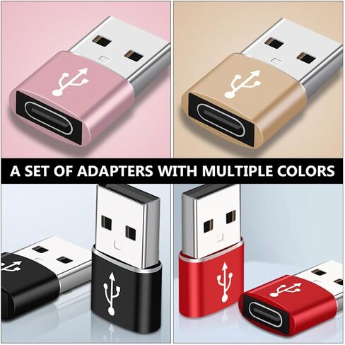 Toyvian 5pcs USB C Female to USB 3.0 Male Adapter for Phone Laptop in Kuwait