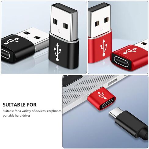 Toyvian 5pcs USB C Female to USB 3.0 Male Adapter for Phone Laptop in Kuwait
