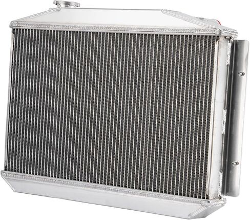 Automotive Replacement Engine Radiators 3 Row Radiator Shroud Fan For Chevy Corvette 350 V8 3.8L 4.3L 4.6L MT 1955-1960 Aluminum Radiator Fan in Saudi Arabia
