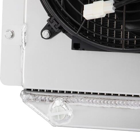 Automotive Replacement Engine Radiators 3 Row Radiator Shroud Fan For Chevy Corvette 350 V8 3.8L 4.3L 4.6L MT 1955-1960 Aluminum Radiator Fan in Saudi Arabia