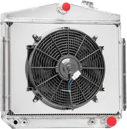 4 Row Radiator Shroud Fan For Chevy Bel Air Small Big Block 55-57 in Saudi Arabia