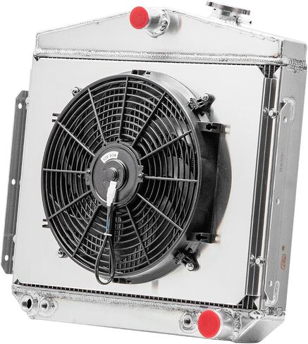4 Row Radiator Shroud Fan For Chevy Bel Air Small Big Block 55-57 in Saudi Arabia