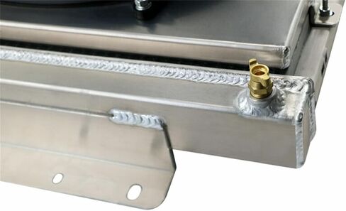 62MM 4 Row Core All Aluminum Radiator & Fan Shroud compatible with 1967-1969 Chevy Camaro/Pontiac Firebird V8 in Saudi Arabia