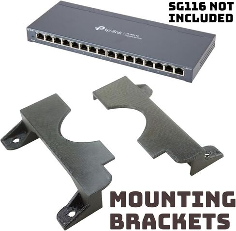 Wall Mount / Under Table Mount for TP-Link TL-SG116 Network Switch in Kuwait