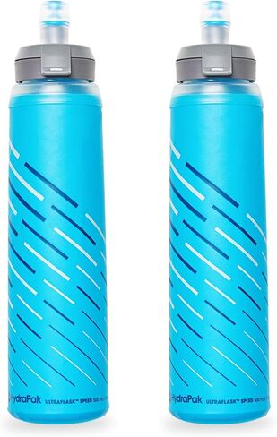 HydraPak UltraFlask Speed - Collapsible Soft Flask Water Bottle for Hydration Vests and Running Packs with Easy Open Cap in Saudi Arabia