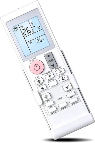 New 2531835 Replacement Remote Control for DAIKIN Air Conditioner BRC52A61 in Kuwait