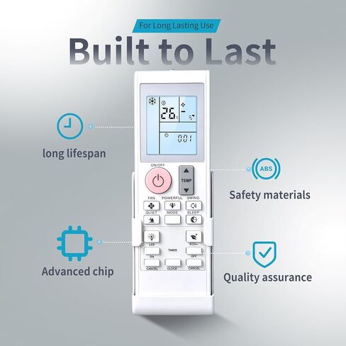 New 2531835 Replacement Remote Control for DAIKIN Air Conditioner BRC52A61 in Kuwait
