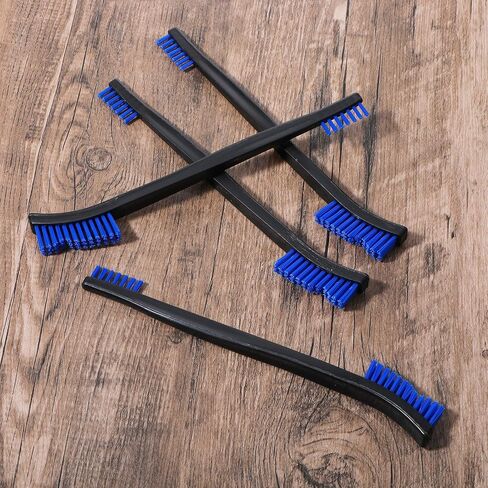 6 Pcs Double-Ended Cleaning Brush 7 in Nylon Bristle Brushes in Saudi Arabia