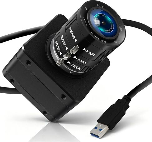 200FPS Global Shutter USB Camera, USB3.0 High Speed Webcam in Kuwait