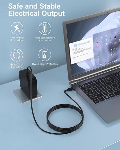 شاحن كمبيوتر محمول عالمي بقدرة 90 وات USB C من النوع C شحن سريع in Kuwait
