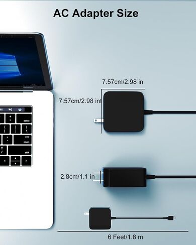شاحن كمبيوتر محمول عالمي بقدرة 90 وات USB C من النوع C شحن سريع in Kuwait