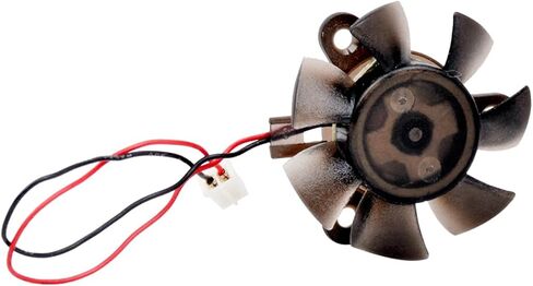 AD0412MB-G76 قطر 37 مللي متر فتحة الملعب 26 مللي متر DC12V 0.08A 2pin كمبيوتر صناعي راوتر الرسومات مروحة التبريد in Kuwait