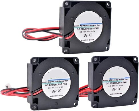 1 قطعة 4 سنتيمتر ACP4010S-Blower 40 مللي متر 40x40x10 مللي متر DC5V USB 12 فولت 24 فولت منفاخ جانبي صغير مروحة تبريد للطابعة ثلاثية الأبعاد جهاز عرض العارض (24 فولت XH2.54 2pin) in Kuwait