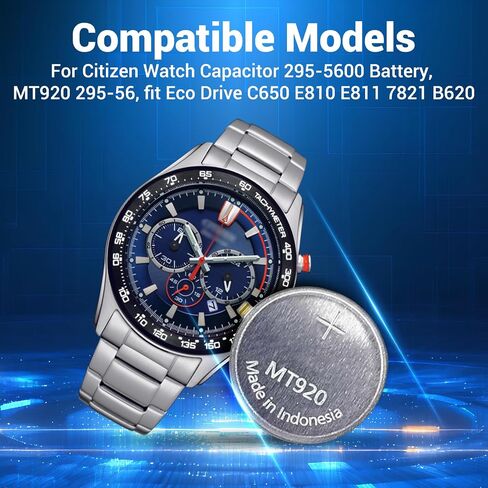 3023.24T Replacement Battery for Seiko Calibers V172, V174, V175, Compatible with Casio Solar Powered Watches MT920 Battery in Kuwait
