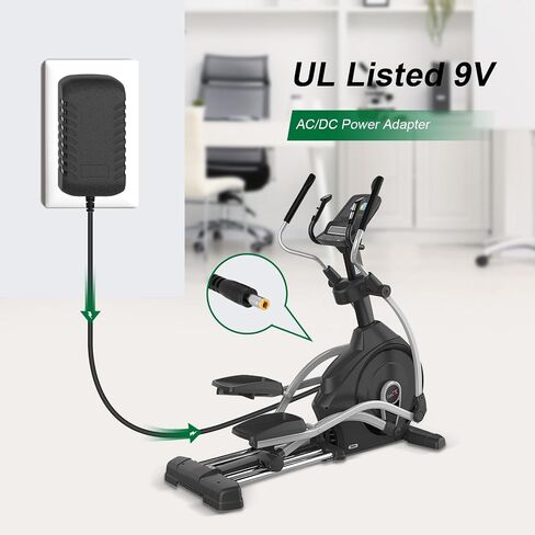 9V Adapter for Schwinn 130 150 170 230 240 270 Exercise Bike Power Cord in Saudi Arabia