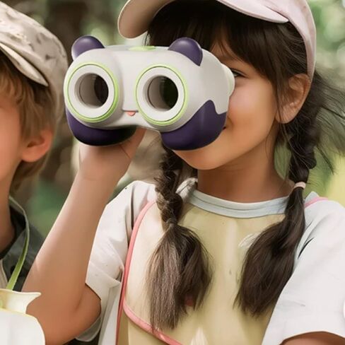 Toy Binoculars | Compact Lightweight Design, Cartoon Binoculars with Strap, for Discovery, in Saudi Arabia
