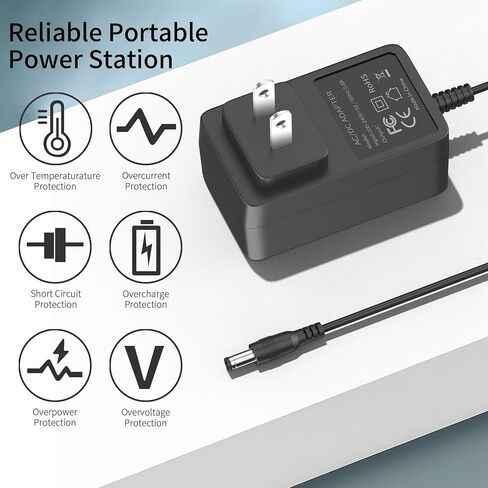 24V Charger Compatible with Pedete 24’’ x 12’’Large and 39’’ x 24’’ MAX Red Light Therapy for Body Power Cord Replacement in Saudi Arabia