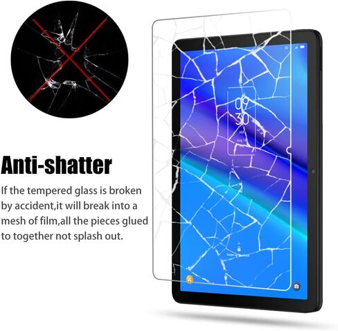 [2 Pack] KLWAINM Tablet Tempered Glass Screen Protector for Lenovo Idea Tab 2025/Tab M11/Tab K11 LTE 11" 2024 with 2.5D 9H Anti Scratch HD Clear Bubble Free Protective Film in Saudi Arabia
