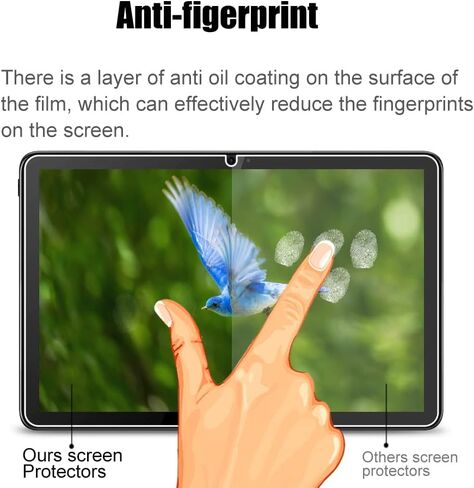 [2 Pack] KLWAINM Tablet Tempered Glass Screen Protector for Lenovo Idea Tab 2025/Tab M11/Tab K11 LTE 11" 2024 with 2.5D 9H Anti Scratch HD Clear Bubble Free Protective Film in Saudi Arabia
