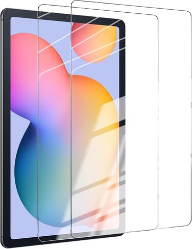 2-Pack Screen Protector for Samsung Galaxy Tab S6 Lite [10.4 Inch] (2024/2022/2020)(SM-P620/P625/P613/P619/P615/P610), Tempered Glass Film, HD, Anti-Scratch, 9H Hardness, Case Friendly in Saudi Arabia