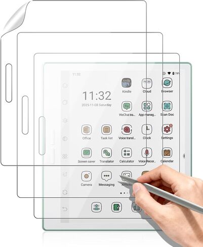 1-Pack Matte Screen Protector for Bigme B7 Pro 7 inch Reading Tablet,Matte Anti-Glare PET Film, Anti-Fingerprint & Scratch-Resistant for Natural Writing and Reading in Kuwait