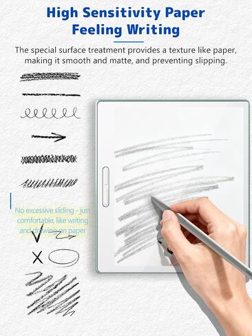 1-Pack Matte Screen Protector for Bigme B7 Pro 7 inch Reading Tablet,Matte Anti-Glare PET Film, Anti-Fingerprint & Scratch-Resistant for Natural Writing and Reading in Kuwait