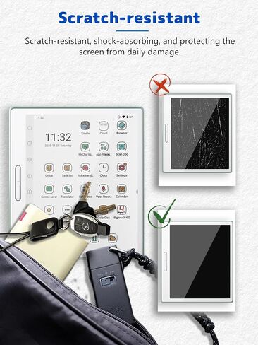 1-Pack Matte Screen Protector for Bigme B7 Pro 7 inch Reading Tablet,Matte Anti-Glare PET Film, Anti-Fingerprint & Scratch-Resistant for Natural Writing and Reading in Kuwait
