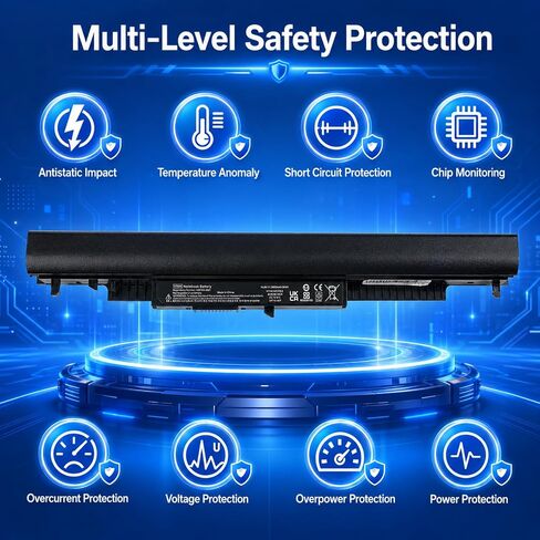 HS04 HS03 Laptop Battery Replacement for HP 240 250 G5 15-AY in Kuwait