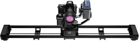 Zeapon AXIS 120 Pro (3-axis) Multi-axis Motorized Camera Slider, 47''/120cm DSLR Dolly Carbon Fiber Electric Track, LCD Screen APP Control, Pan Head for 360° Panoramic Time-Lapse Follow Focus in Kuwait