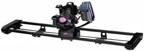 Zeapon AXIS 120 Pro (3-axis) Multi-axis Motorized Camera Slider, 47''/120cm DSLR Dolly Carbon Fiber Electric Track, LCD Screen APP Control, Pan Head for 360° Panoramic Time-Lapse Follow Focus in Kuwait